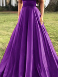 Yooulike Solid Color Draped V-Neck Sleeveless Elegant Evening Wedding Party Ceremony Maxi Dress