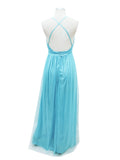Yooulike Mesh V-neck Backless Going Out Baby Shower Maternity Dress